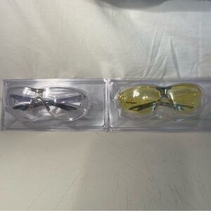 Champion Yellow Amber Safety/eye protection Glasses Ballistic shooting  set of 2